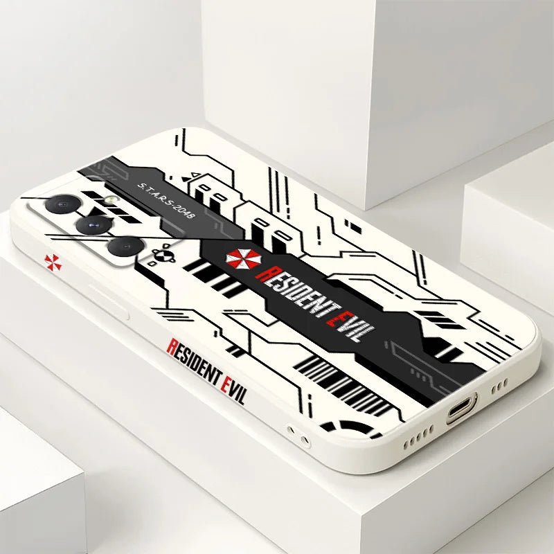 Resident evil Phone Case For Samsung Galaxy A55 A35 A25 A15 A56 A36 A26 A16 A06 A05 A05S A54 A34 A24 A14 A04 A04S A04E 4G 5G C
