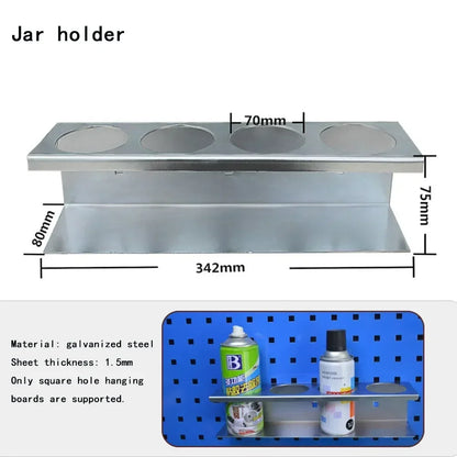 Wrench Organizer Tray Drill Angle Grinder Socket Storage Rack Holder Wall-Mounted Hardware Tool Bracket Hanging Board