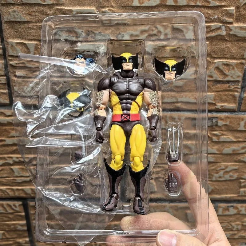 CT Toys X-Men Gambit Action Figure 17cm Movable PVC Collection COMIC Ver. Mafex 131 X Men Remy Etienne LeBeau Figurine Model Toy