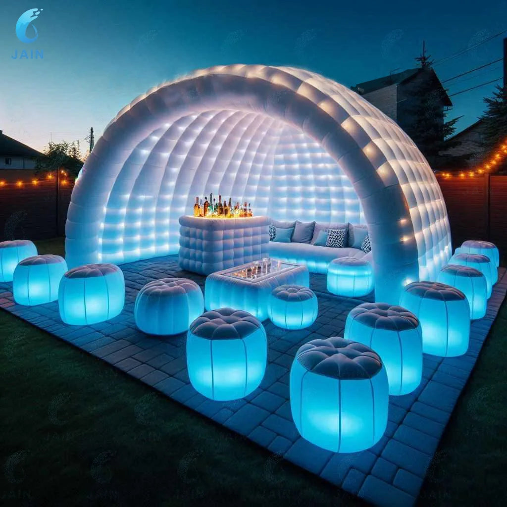 Oxford Inflatable Tent Air Inflatable Tent Igloo Dome Tent With Blower Inflatable Tent House For Party Exhibition Festival