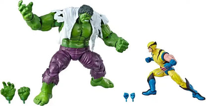 Original Hasbro Marvel Legends Wolverine Hulk Anime Figure Model Gift Toy Collection