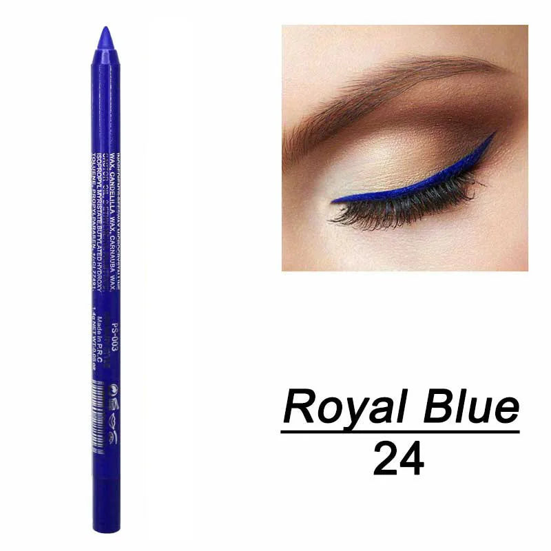 1pcs Waterproof Eyeliner Set with Glitter Effect, Includes Eye Shadow & Highlighter Pens, Colorful Makeup Kit for Stunning Looks