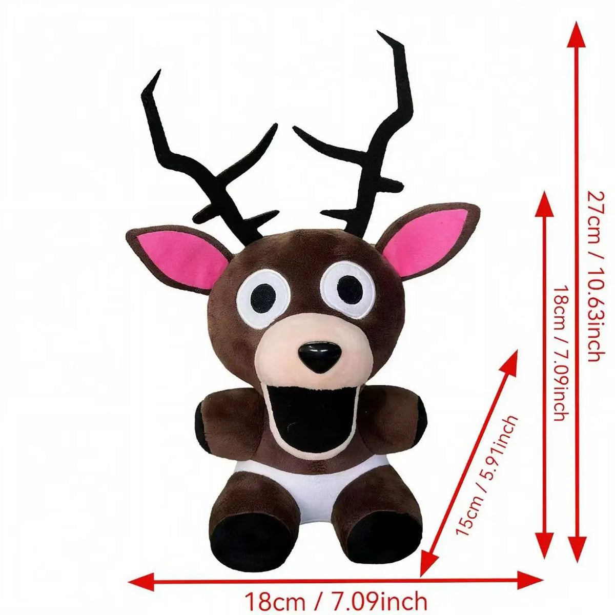 99 Nights In The Terrifying Forest Deer Plush ToysMovie Stuffed Animals Deer Toy Fans Birthday Gifts Toys Halloween Kids Gifts