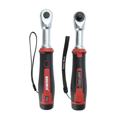 3.6V Ratchet Electric Wrench, 320 rpm, 1/4“ and 3/8” Auto/Manual Rechargeable Wrench, Automotive Repair Tool, Type-C Port