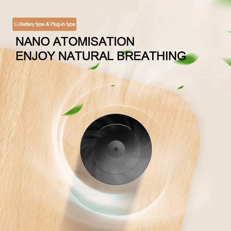 NAMASTE Smart Essential Oil Diffuser Office Aromatherapy Machine Battery Aromatherapy Machine Home Electric Aromatherapy Machine