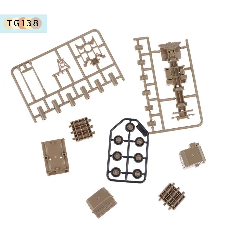 【New】1/144 China HQ-16 Air Defense Missile Launcher 4D Assembled Chariot Simulation Model Sand Table Toy No Glue Required