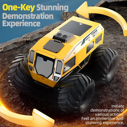 New JJRC Q210 RC Sherpa Four-Wheel Drive Large Foot Climbing All-Terrain Amphibious Vehicle Toys for Children.