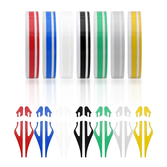 1 Roll 7 Colors Car Body Decal Vinyl Sticker Striping Double Line Tape Car Decor Universal Auto Accessories