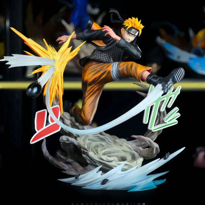 Naruto Uzumaki Save The Scene Fourth Great Ninja War Action Figure Anime Naruto Shippuden Statue Model Collection Gift