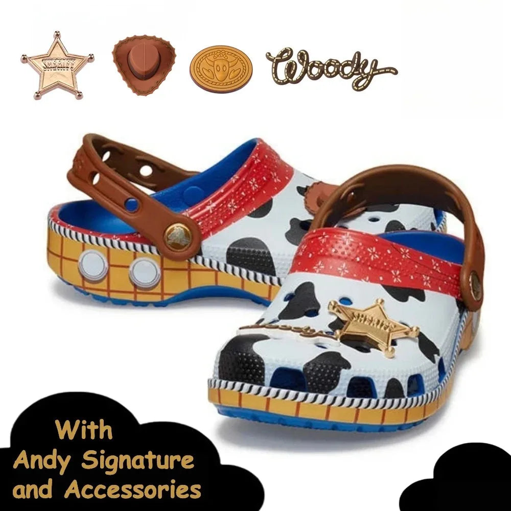 Classic Clogs with Accessories Sandals Cosplay Shoes Anime Peripheral Accessory
