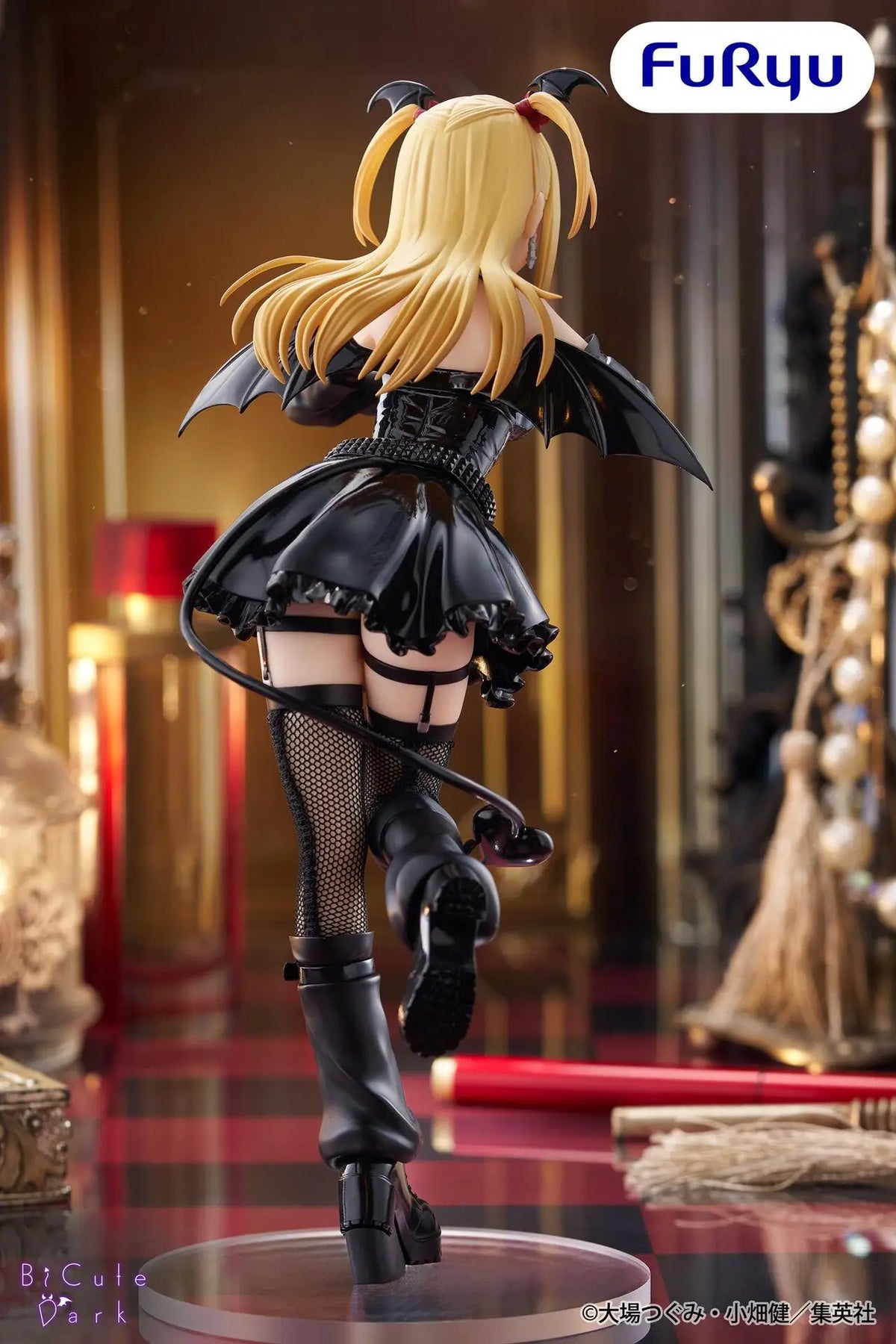 Original Furyu Death Note Anime Amane Misa BiCute Dark Action Figurine Toys PVC Model Figuarts Collection Decoration