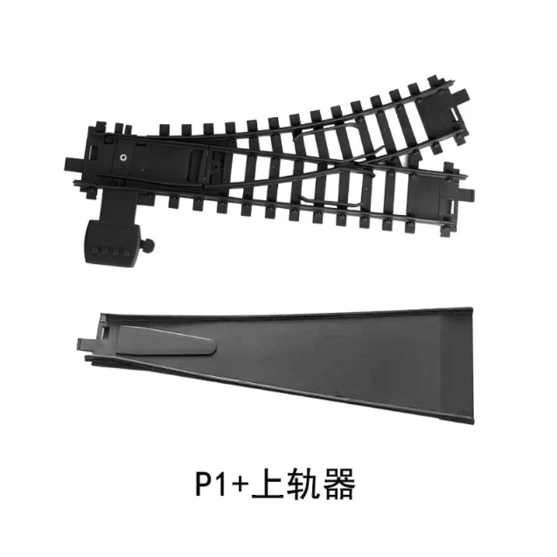 Simulation Train Remote Control Vintage Steam Train Track Accessories Spray Electric Train Carriages Locomotive Boys Toy