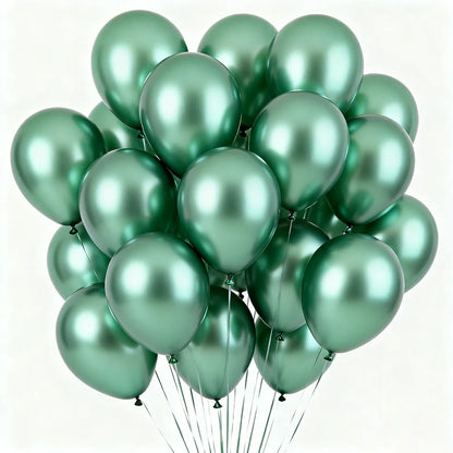 100pcs Metallic Helium Balloon 10inch 1.8g Small Balloons Chromium Purple Balloon Birthday Party Decoration Wedding Festival