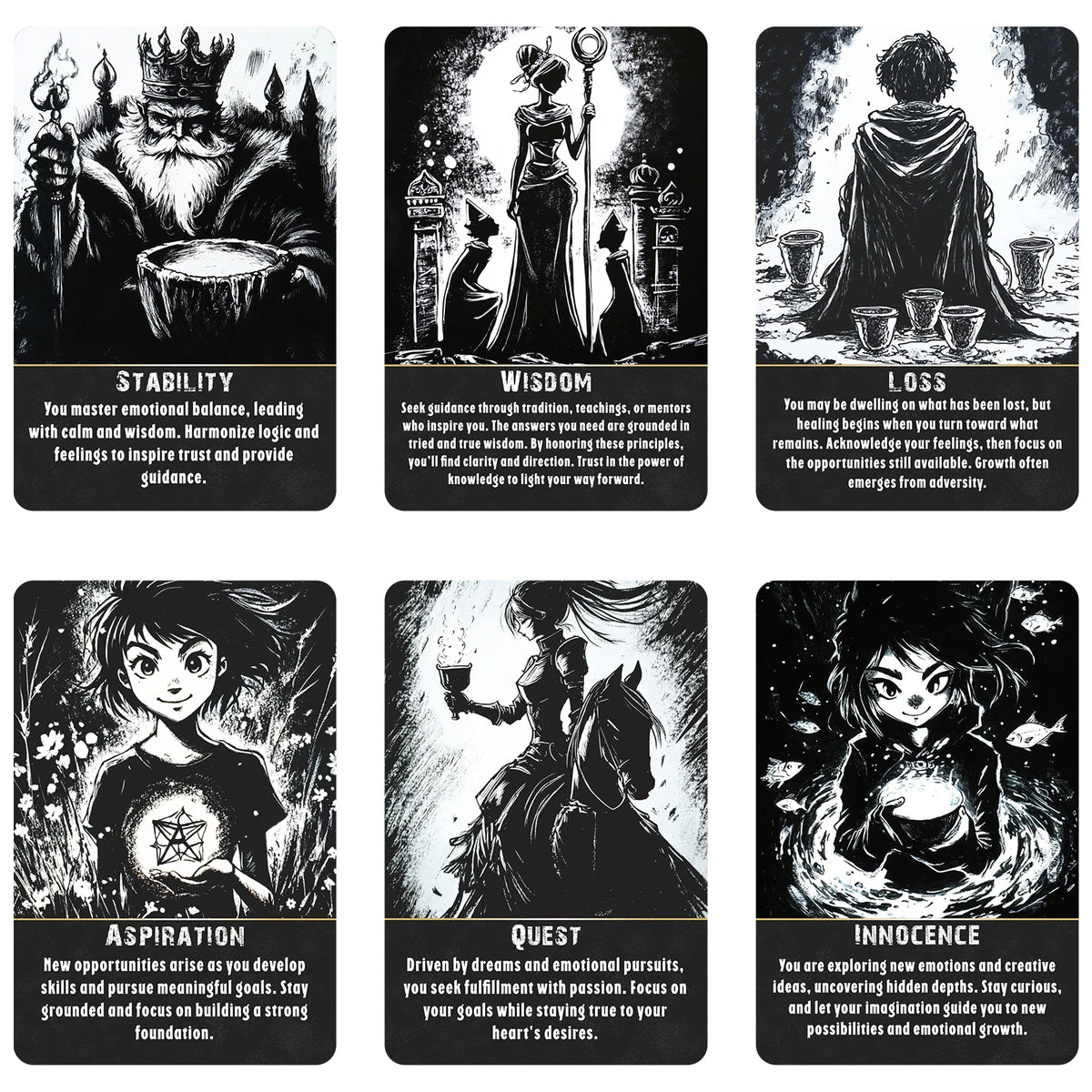 78 Lythra Tarot Card Set, Tarot Oracle Cards for Beginners, Spiritual Tools for Intuition, Emotional Insight and Inner Wisdom