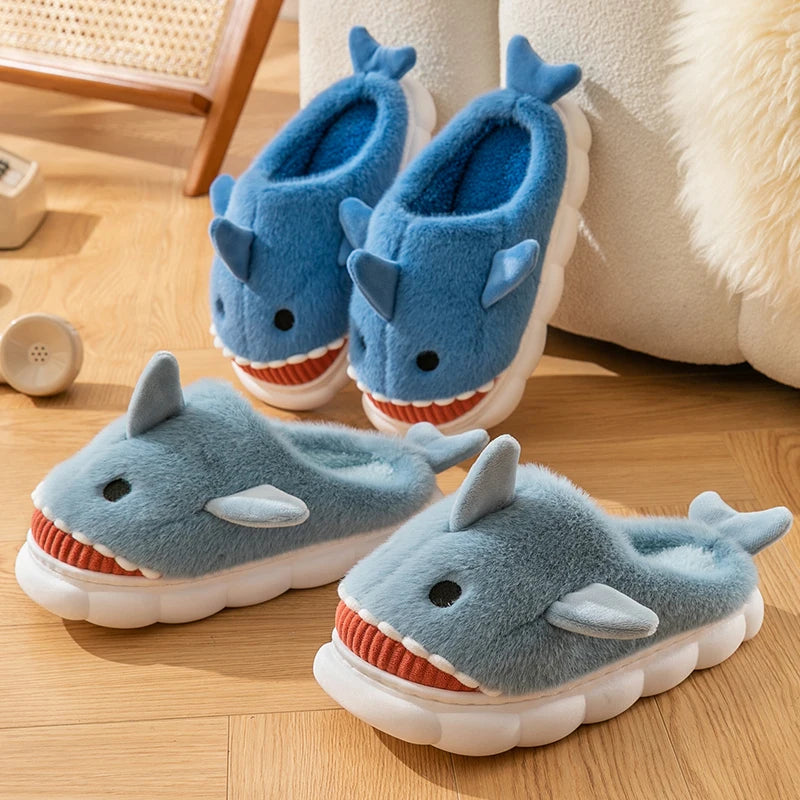 Fluffy Slippers Women Home Flat Cartoon Luxury Designer Shoes Girls Cute Fashion Winter Platform Fuzzy Fur Slides Warm Footwear