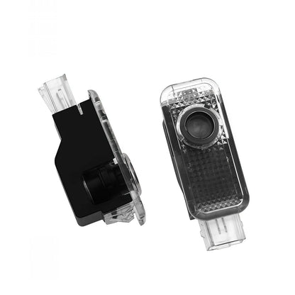 HD 2Pcs For Porsche 911 Macan Cayenne 955 957 958 Panamera 970 971 Boxster Tayan 987 718 GTS Cayman LED Car Door Projector Light