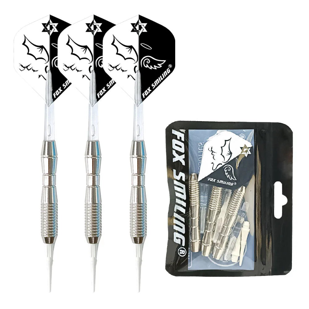 Fox Smiling 3PCS 18g Soft Darts With Nylon Darts Tips And Shafts