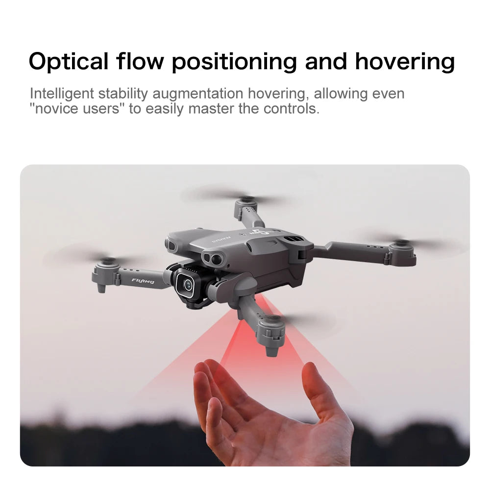 2026 Upgrade Mini 5 Pro RC Drone 8K Dual Camera WiFi FPV Optical Flow Hover RC Quadcopter Aircraft For Aerial Photography Hobby