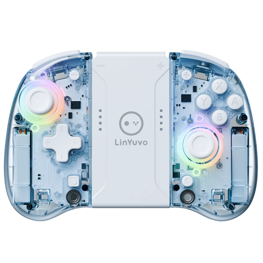 LinYuvo Meteor Light Wireless Controller KS37B  for Switch/OLED with Programmable/Motion Control/Dual Vibration/Turbo Function