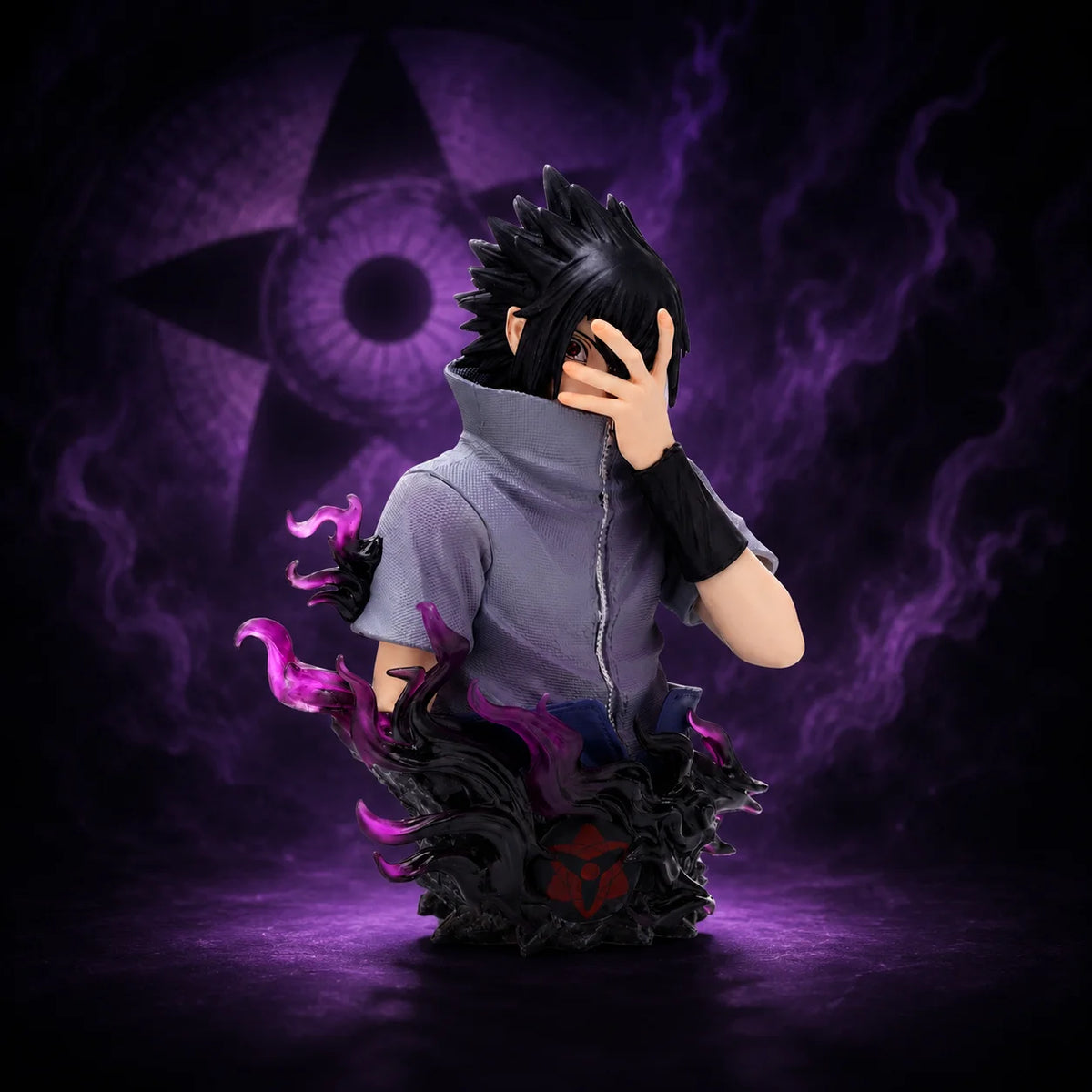 Naruto Uchiha Sasuke Anime Action Figure Model Statue Desktop Ornament Collectible Small Gift Halloween Christmas Valentine's Day Gift Decoration
