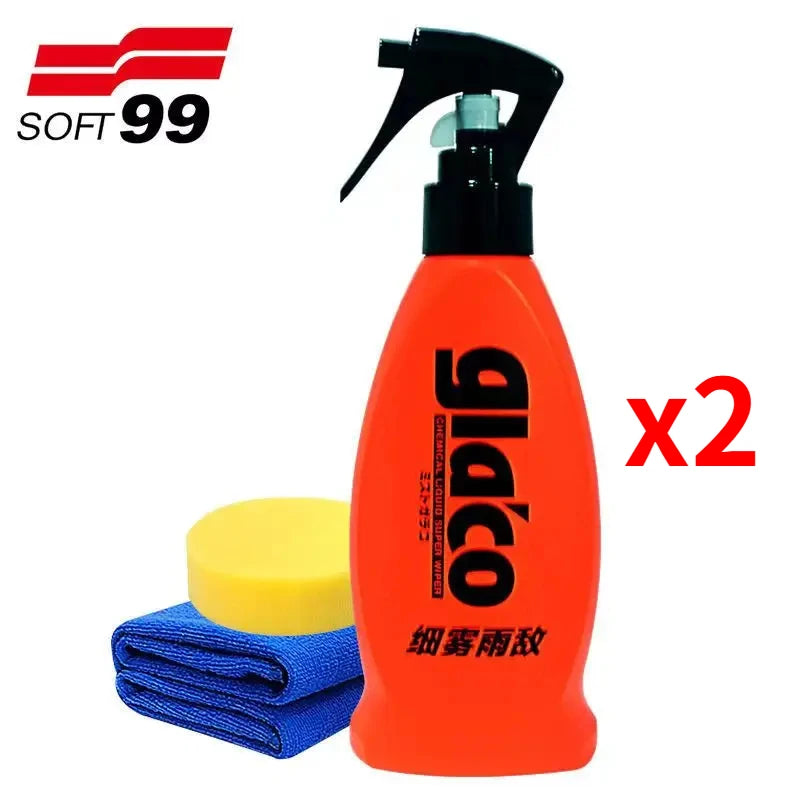 180ml Soft99 Japan Ultra Glaco Car Windshield Glass Water Rain Repellent Glass Hydrophobic Coating Anti-rain for Car Glass
