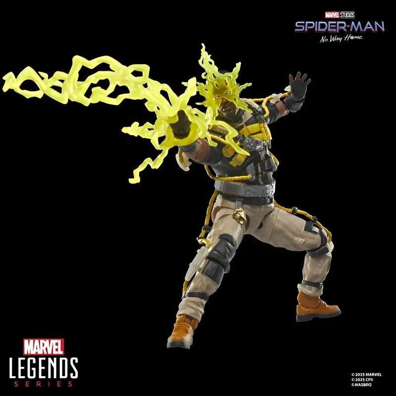 Hasbro Original Marvel Legends Spider-Man：No Way Home Lizaro Electro Action Figure Toys for Boys Girls Gift Collectible Model