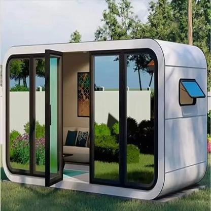 YG Customized Capsule Home Apple Cabin Capsule House 20/30/40FT Expandable Container House Tiny House Prefabricated Home
