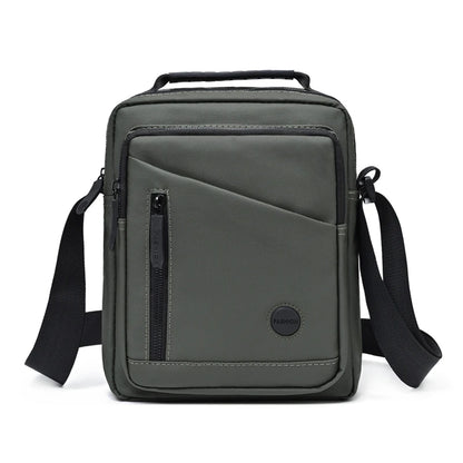 Messenger Bag for Men Oxford Cloth Compact Multi Layer Pocket Business Casual Travel Everyday Crossbody Shoulder Bag