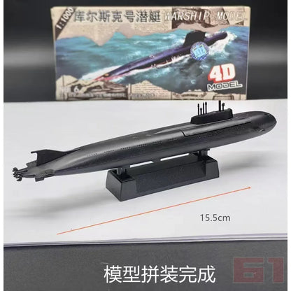 4D Assembled Ship Model Liaoning Battleship Modern Class Battleship Aircraft Carrier Model Military Warship Model Toy