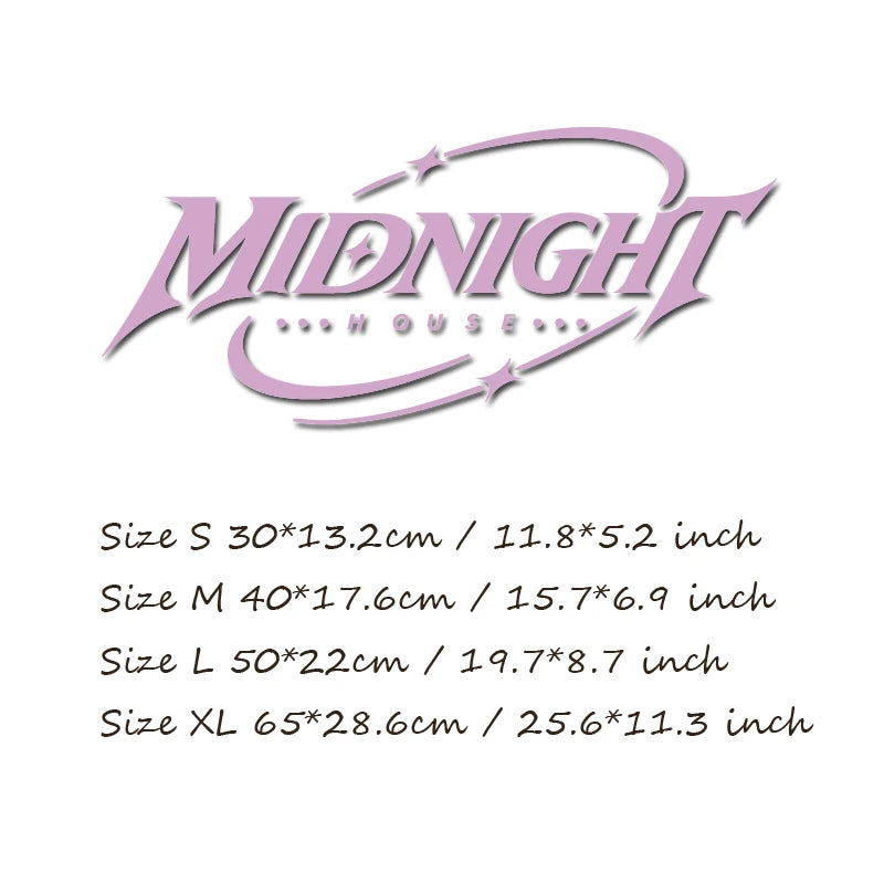 Fashion Personality MIDNIGHT HOUSE Graphic Decal, High Quality Waterproof Sticker For JDM Car Truck Auto Exterior Decoration