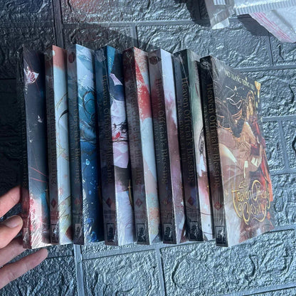 4 Books 1-4/5-8 Volume Tian Guan Ci Fu English Novel Heaven Official Blessing Mo Xiang Tong Xiu Novel Comic 4 Books