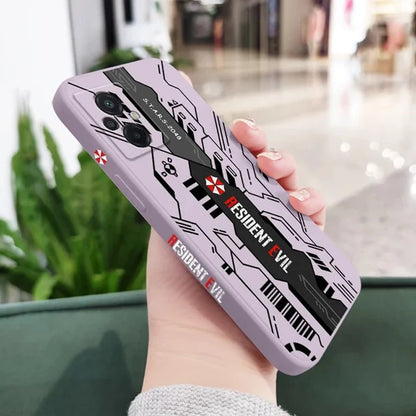Resident Evil Phone Case For iPhone 16 15 14 13 12 11 Pro Max X XR XS 7 8 Plus Mini SE Back Cover Biohazard Umbrella Corporation