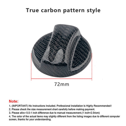 Carbon Fiber Tank Cover Fuel Tank Air Cap Trim For BMW G80 G06 G07 G42 G14 G15 G16 F82 F20 F21 F83 M2 M3 M4 M5 M8 F95 F96 E90