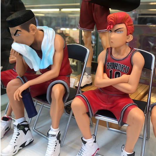 Slam Dunk Set Anime Figures Shohoku Hanamichi Sakuragi Pvc Model Home Room Decoration Collectible Valentines Gift For Anime Fans