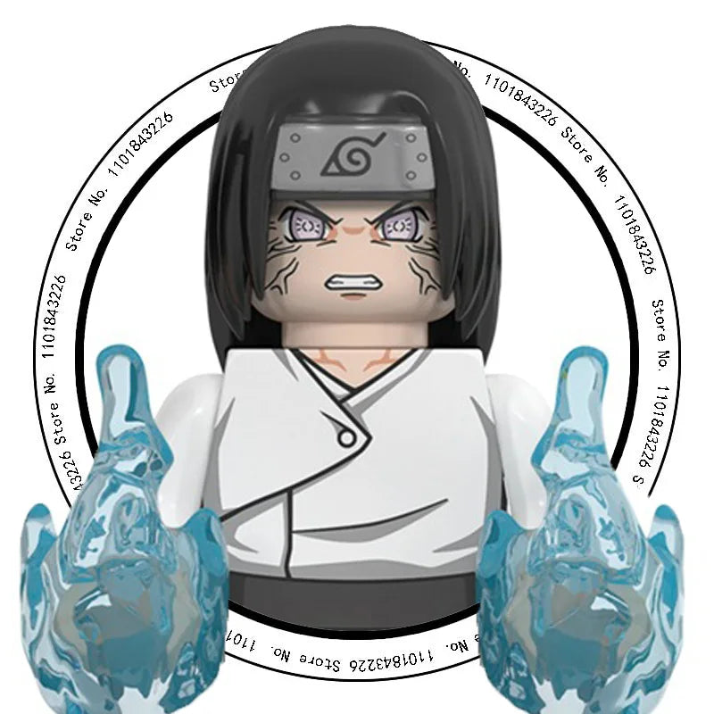 WM6152 Naruto Building Blocks Ootutuki Momoshiki Mitsuki Gaara Namikaze Minato Tobirama Action Figure Accessories For Kids