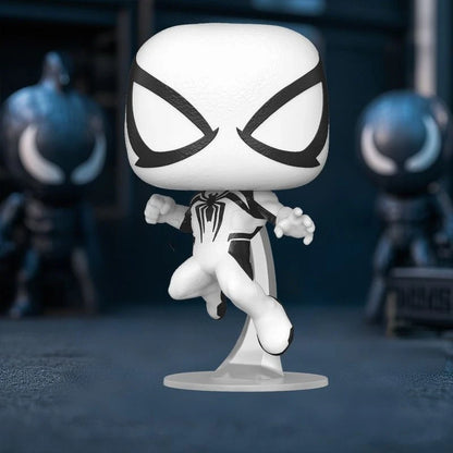 Original Funko Pop 1025 Marvel Spider‑Man 2 GamerVerse Anti‑Venom Suit Peter Parker Figure Collectible Model Toy Ornament Gift