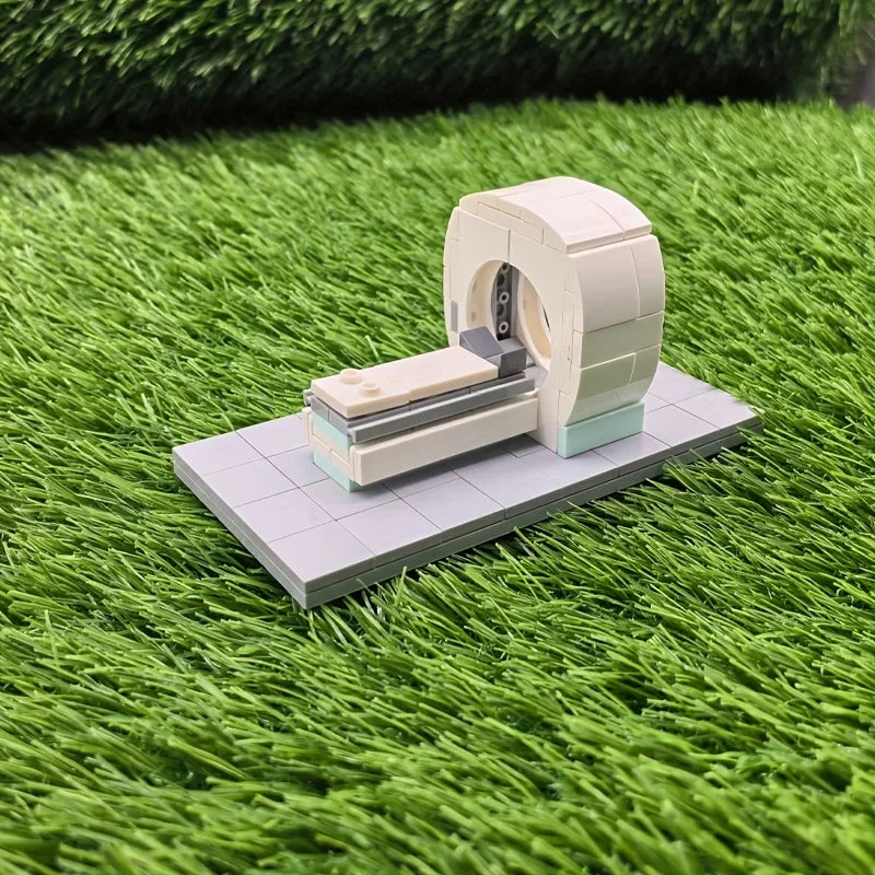 MOC Small Hospital CT Scanner Room Medical Instruments Model Building Blocks Set 99PCS Science and Education Brick Toys Gifts