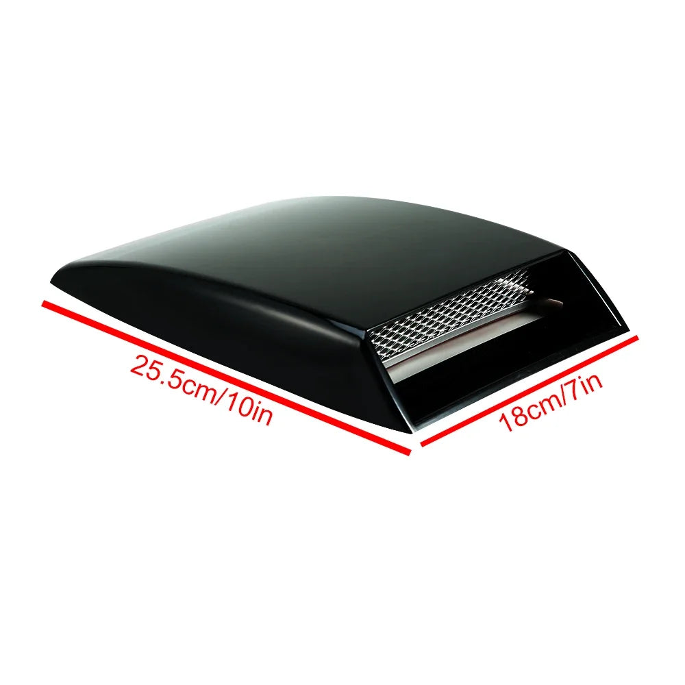 Car hood Air intake simulation trim Air intake Hood vent sticker cover engine hood universal automotive trim accessor