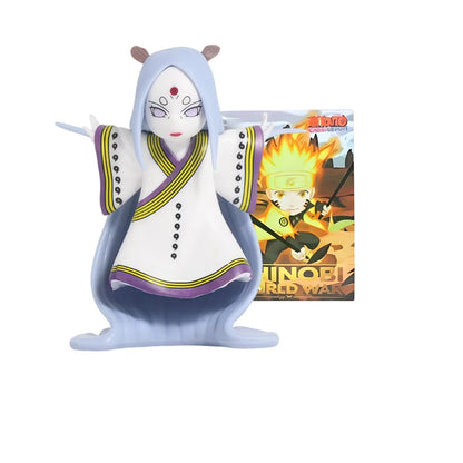 Anime Naruto Blind Box Model Figure 1-12 pcs NARUTO Ninkai Taisen Series Figurine PVC Desktop Collectible Toy Doll Birthday Gift