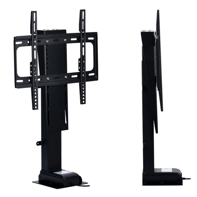 Motorized TV Lift for 32“ ~100" TVs,Height Adjustable TV Stand and Wall Mount Remote Control and Memory Setting Lift TV Bracket