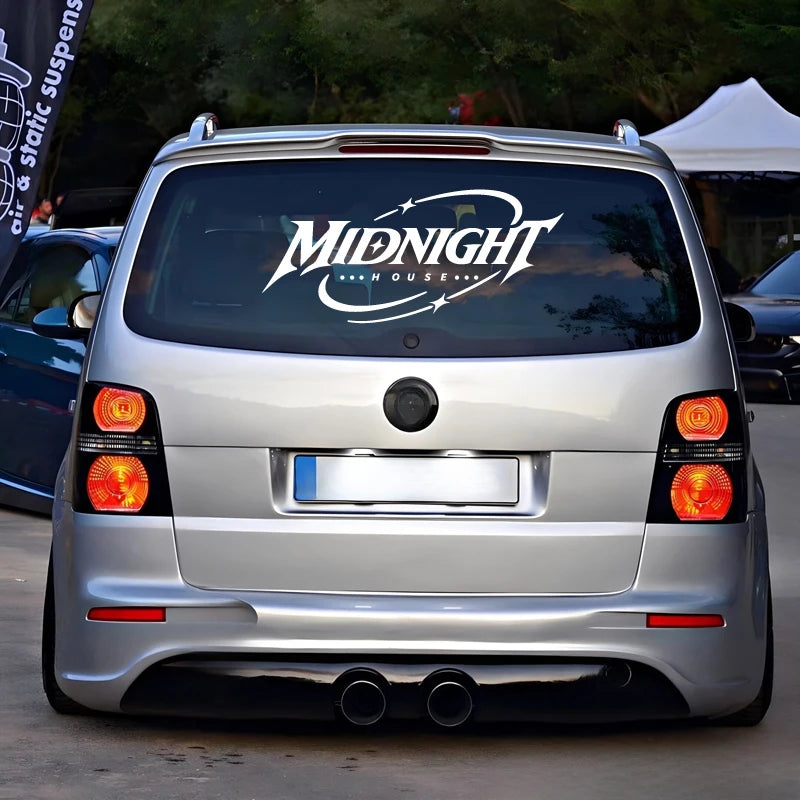 Fashion Personality MIDNIGHT HOUSE Graphic Decal, High Quality Waterproof Sticker For JDM Car Truck Auto Exterior Decoration