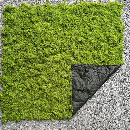 Simulation Artificial Moss False Grass Carpet, Bionic Lawn Paving Accessory, DIY Micro Landscape Decor for Bonsai Indoor Outdoor