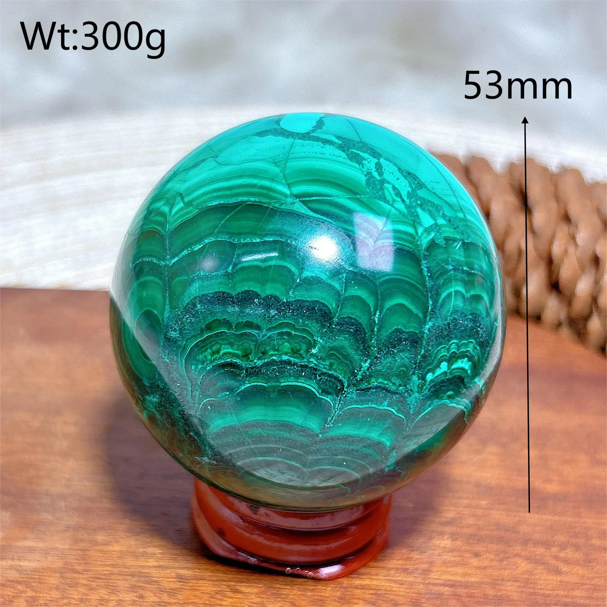 Malachite Pattern Sphere Ball Gemstones Reiki Energy Ore Natural Crystals Healing High Quality Home Decorations Room Decor Gift