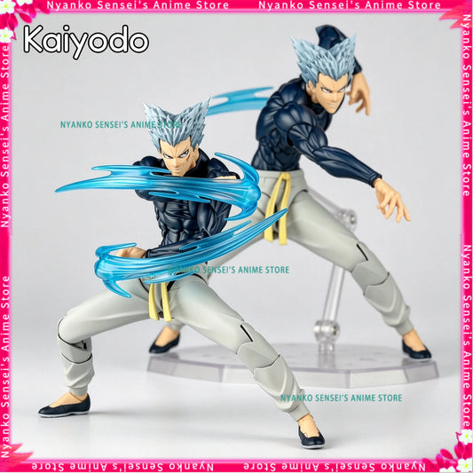 In Stock Kaiyodo Revoltech Amazing Yamaguchi One-Punch Man Garou Action Figure Anime Model Trendy Toy Desktop Doll Collectible