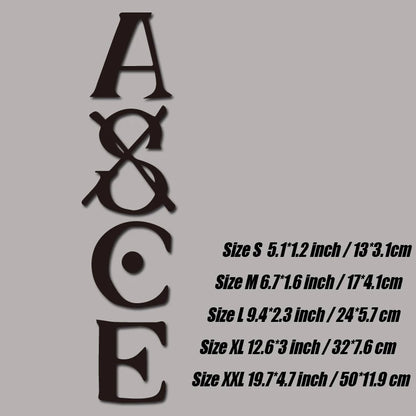 'ASCE"decal,creative&fashion decal for anime fans,high quality for car truck &laptop,waterproof car exterior decoration