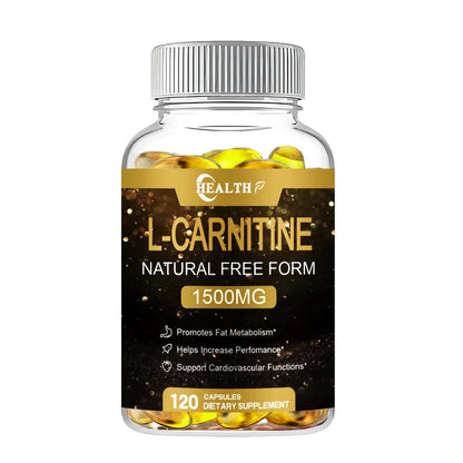 L-Carnitine 1,500 mg High Potency Supports Natural Energy Production, Sports Nutrition, Supports Memory/Focus