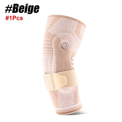 1/2Pcs Elbow Support Brace with Gel Pad for Women & Men Elbow Compression Sleeves for Golfer, Arthritis, Tendonitis Pain Relief