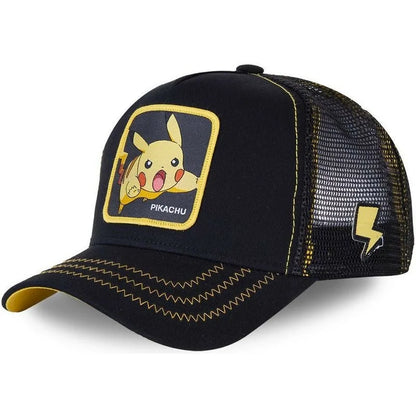 High Quality Anime Snapback Cute Cartoon Net Hats Ventilated Men and Women Baseball Cap Hip Hop Trucker Mesh Dad Hat