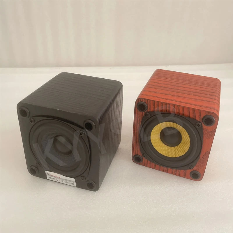 KYYSLB 30W 3 Inch Passive Bookshelf Speaker Full Range Home Theater System Sound Amplifier Wooden Computer Audio LoudSpeaker