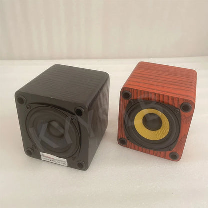 KYYSLB 30W 3 Inch Passive Bookshelf Speaker Full Range Home Theater System Sound Amplifier Wooden Computer Audio LoudSpeaker